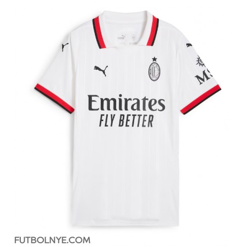 Camiseta AC Milan Visitante Equipación para mujer 2024-25 manga corta